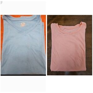 Champion Blue and Pink Short Sleeve Tees